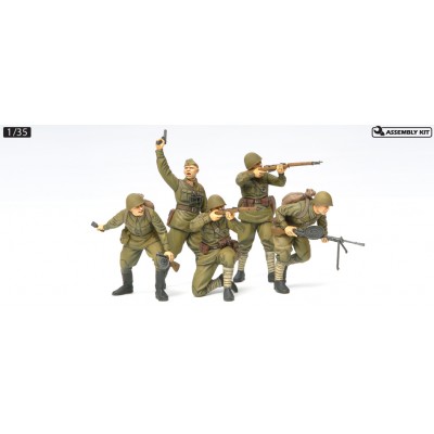 RUSSIAN ASSAULT INFANTRY - 1941-1942 - 1/35 SCALE - TAMIYA